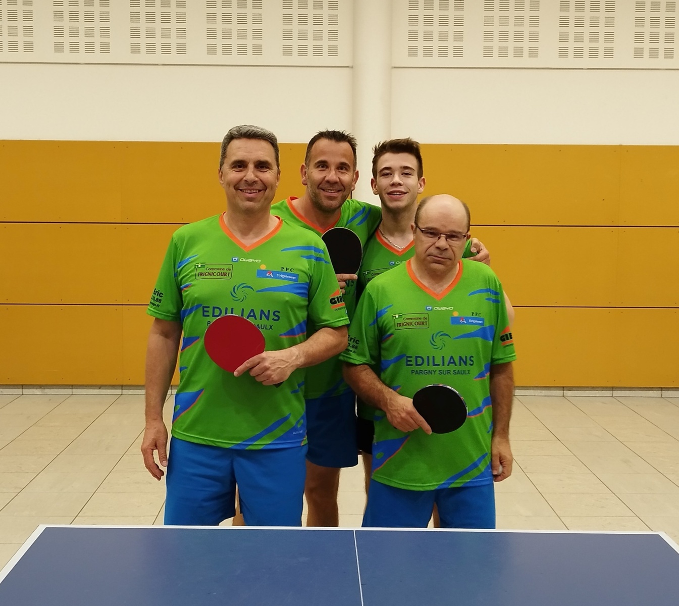 L'Equipe 2 est devenue Championne Départementale de DIVISION 3 . . .