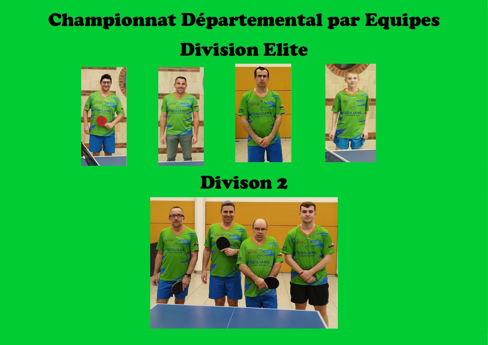 2 Victoires et 1 Défaite . . .