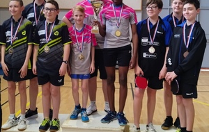 Les JEUNES Champions de la MARNE des - 15ans