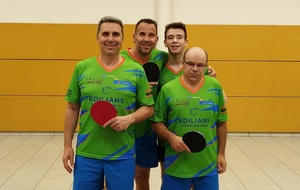 L'Equipe 2 est devenue Championne Départementale de DIVISION 3 . . .