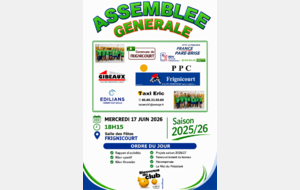 Assemblée Générale du Club . . .