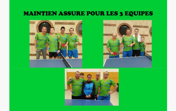 Maintien assuré lors de cette . . .