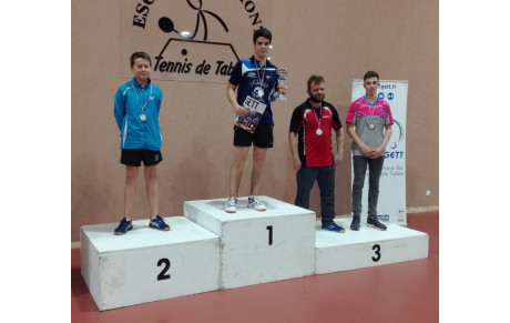 Le Matou sur le podium des H15 ...