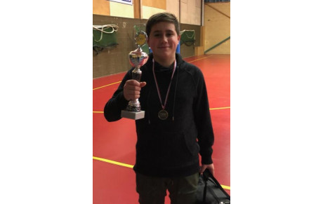 QUENTIN vainqueur du tableau H8 . . .