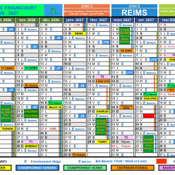 Calendrier Général du PPC FRIGNICOURT